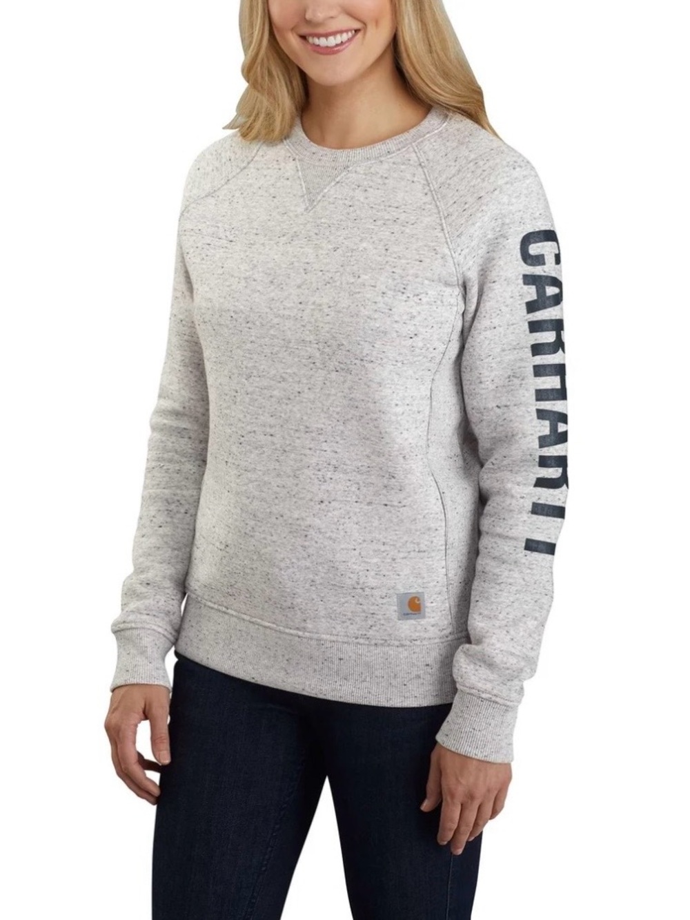 Carhartt Women's Relaxed Fit Midweight Crewneck Sweatshirt Sz M